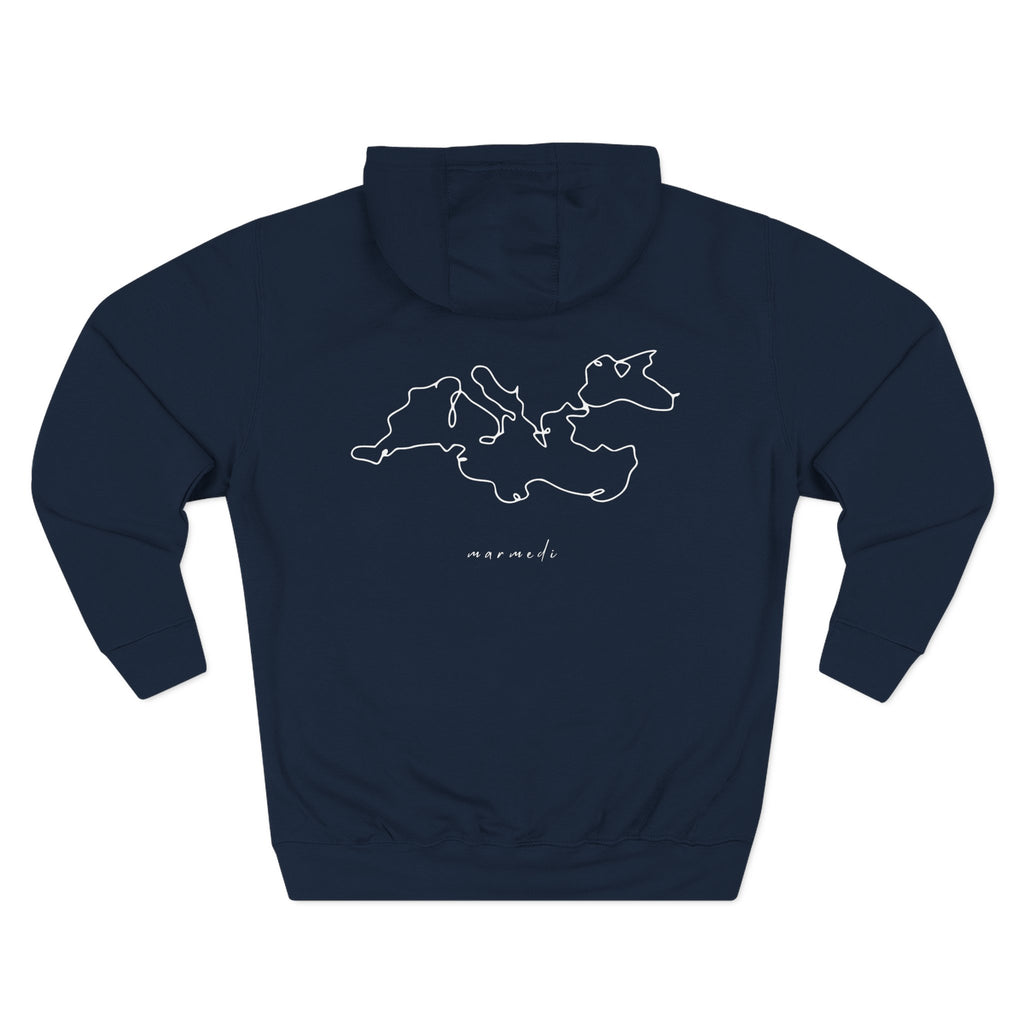 Mediterranean Navy Blue Hoodie